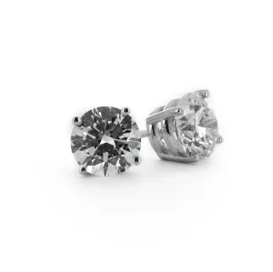 0.75ctw Diamond Stud Earrings - 4 Prong