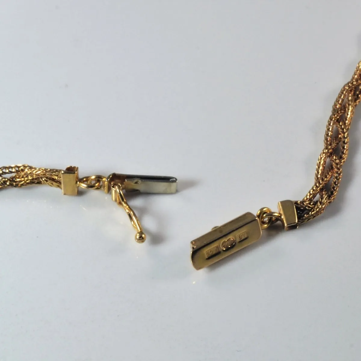 10k Yellow Gold Braided Chain | 14" |