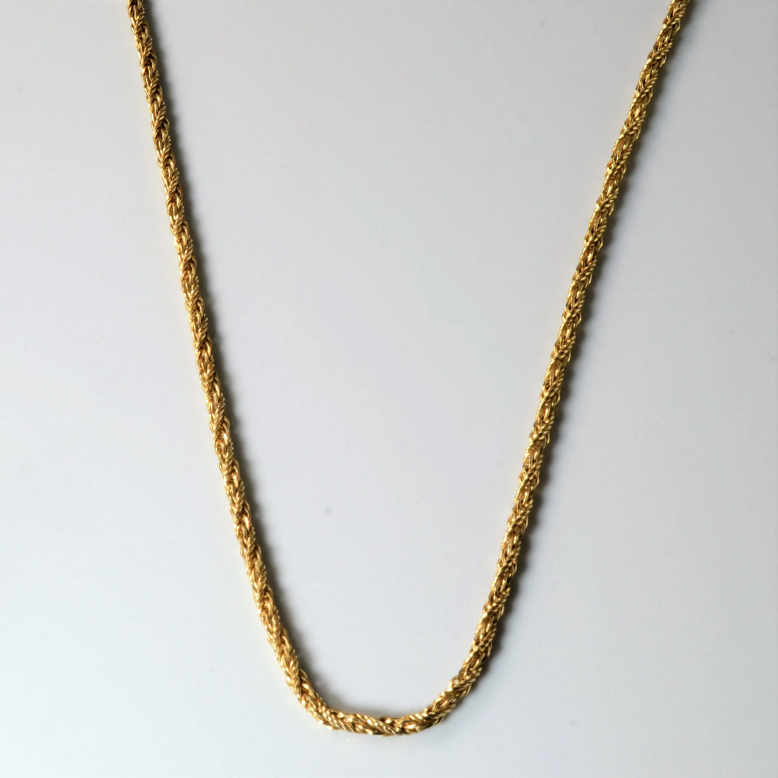 10k Yellow Gold Modified Rope Chain | 14" |