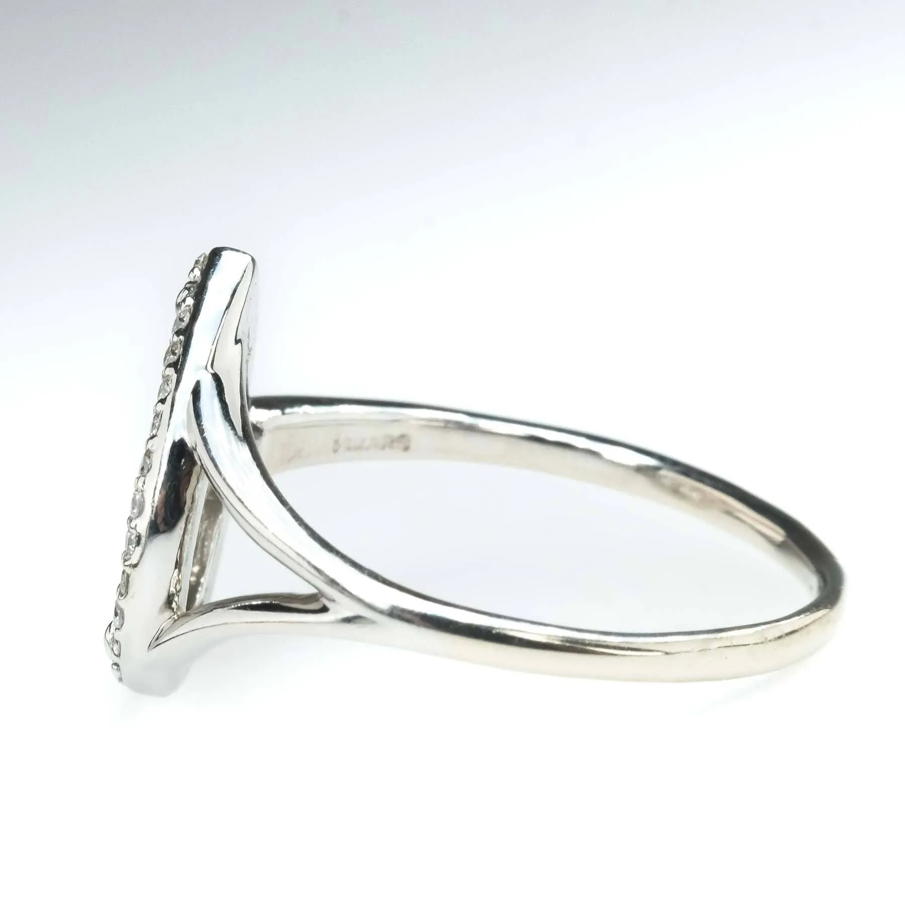 1.16ctw Diamond Slice with Diamond Accents Halo Ring in 14K White Gold