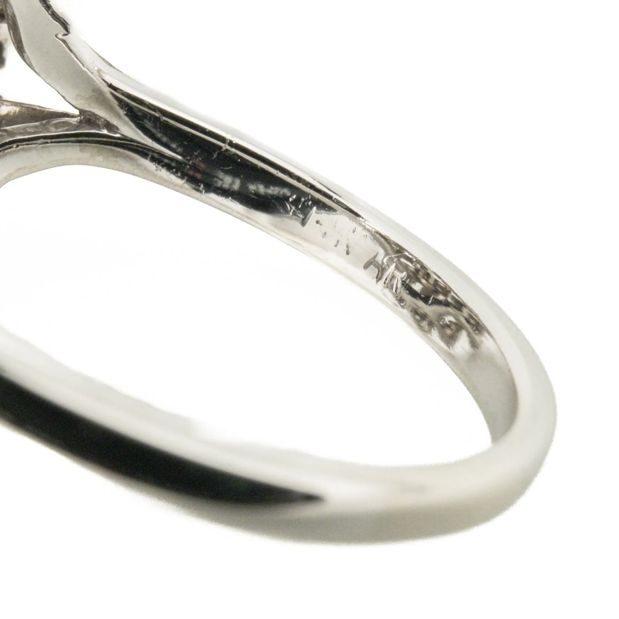 3.00ctw Vintage Diamond Cluster Fashion Ring in 14K White Gold - Size 7.5