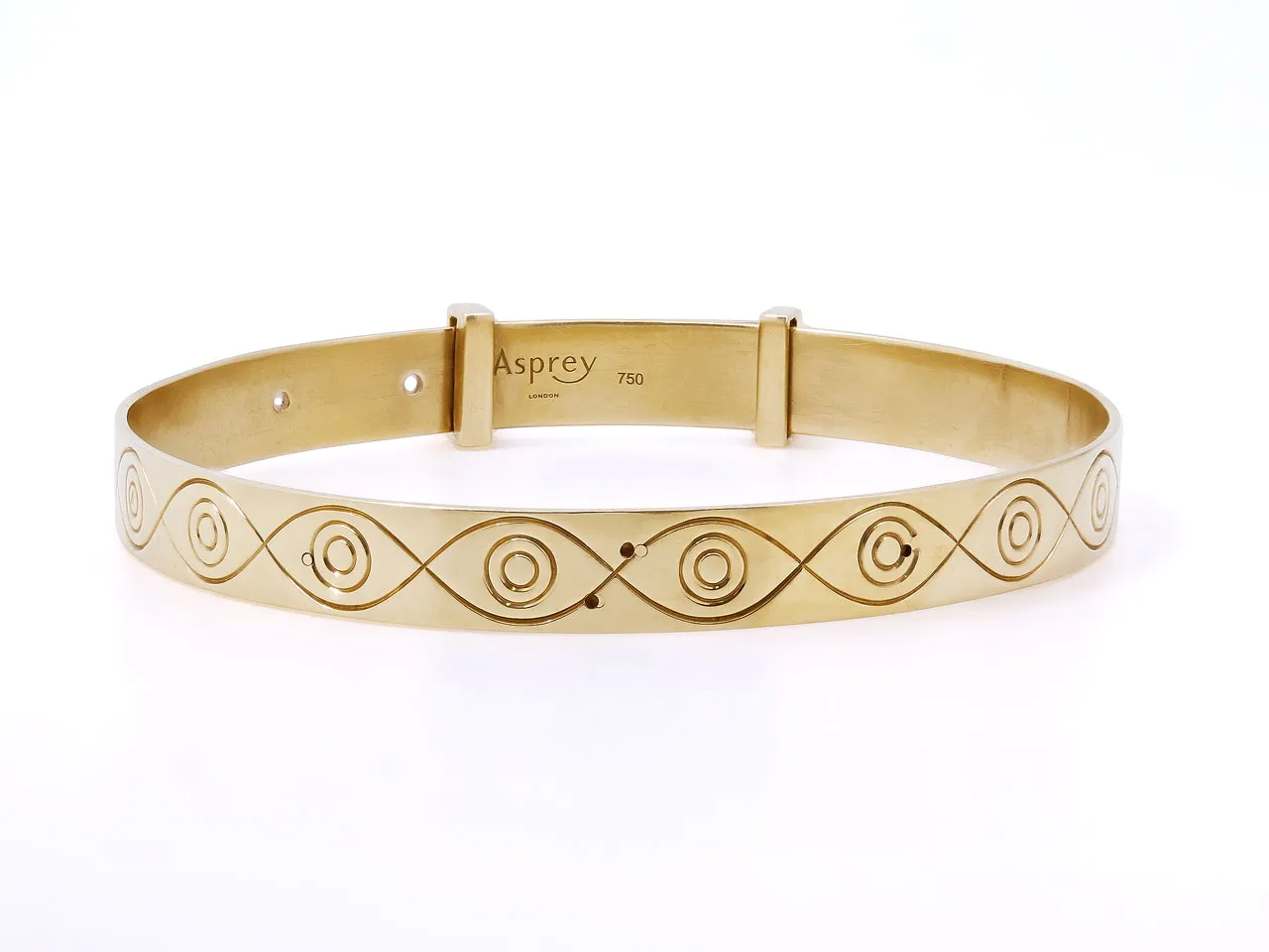 Asprey Bangle Bracelet in 18K Gold