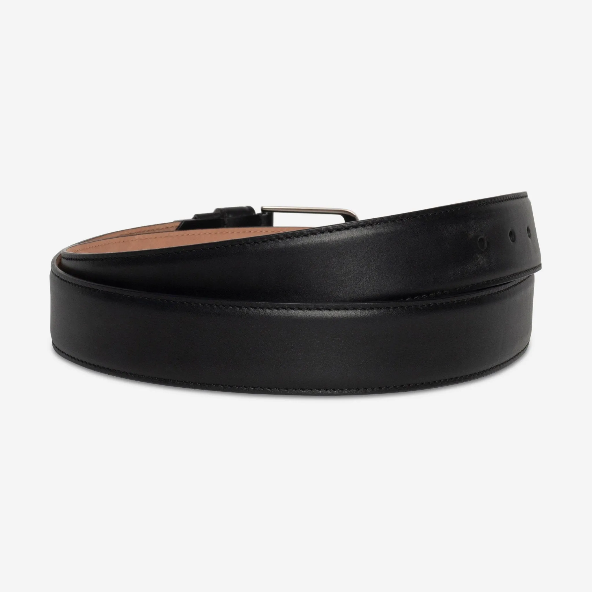 Bally Doylle Black Leather Men's Belt 110cm 6214932