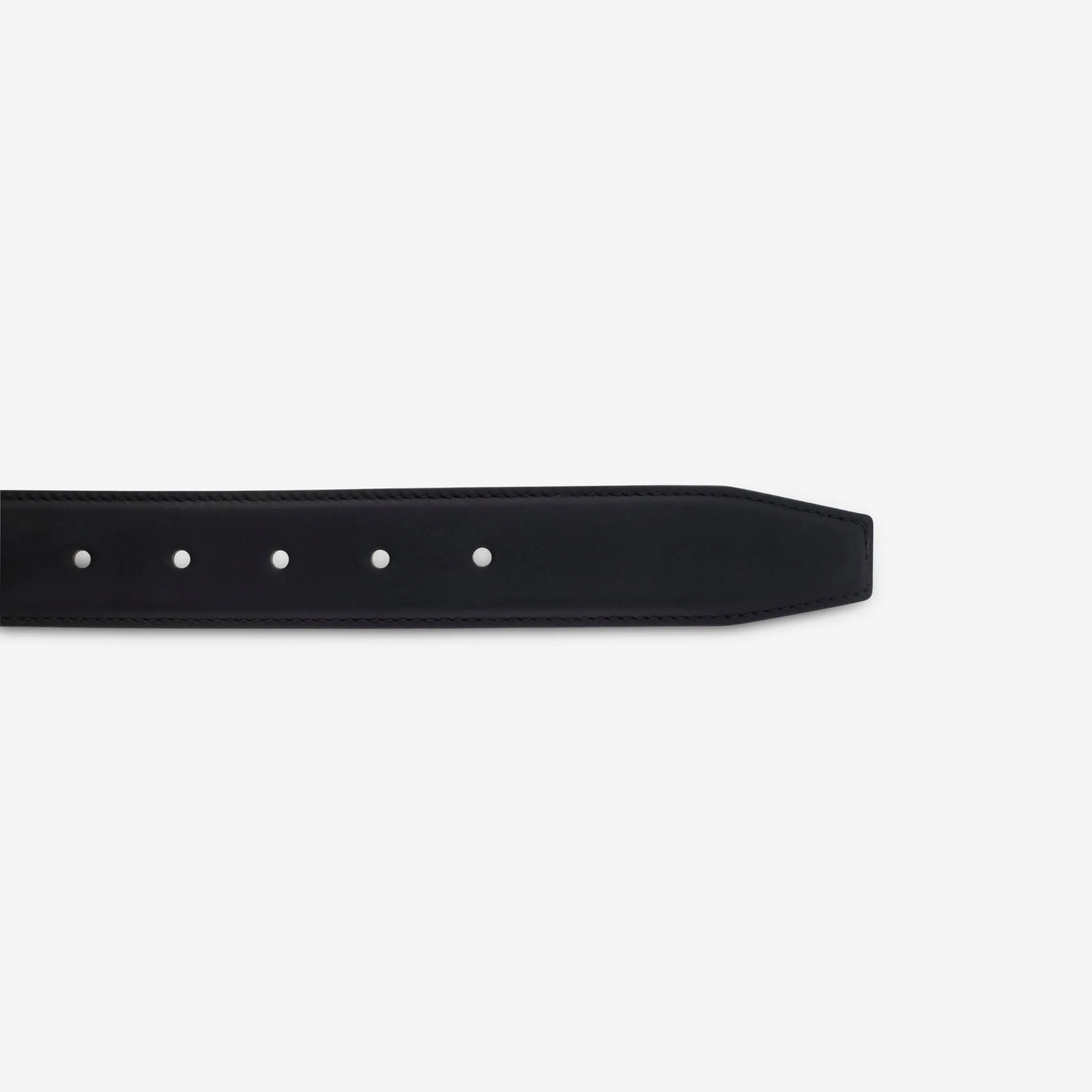 Bally Doylle Black Leather Men's Belt 110cm 6214932