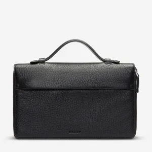 Bally Magus Black Leather Men's Clutch Wallet 6219902