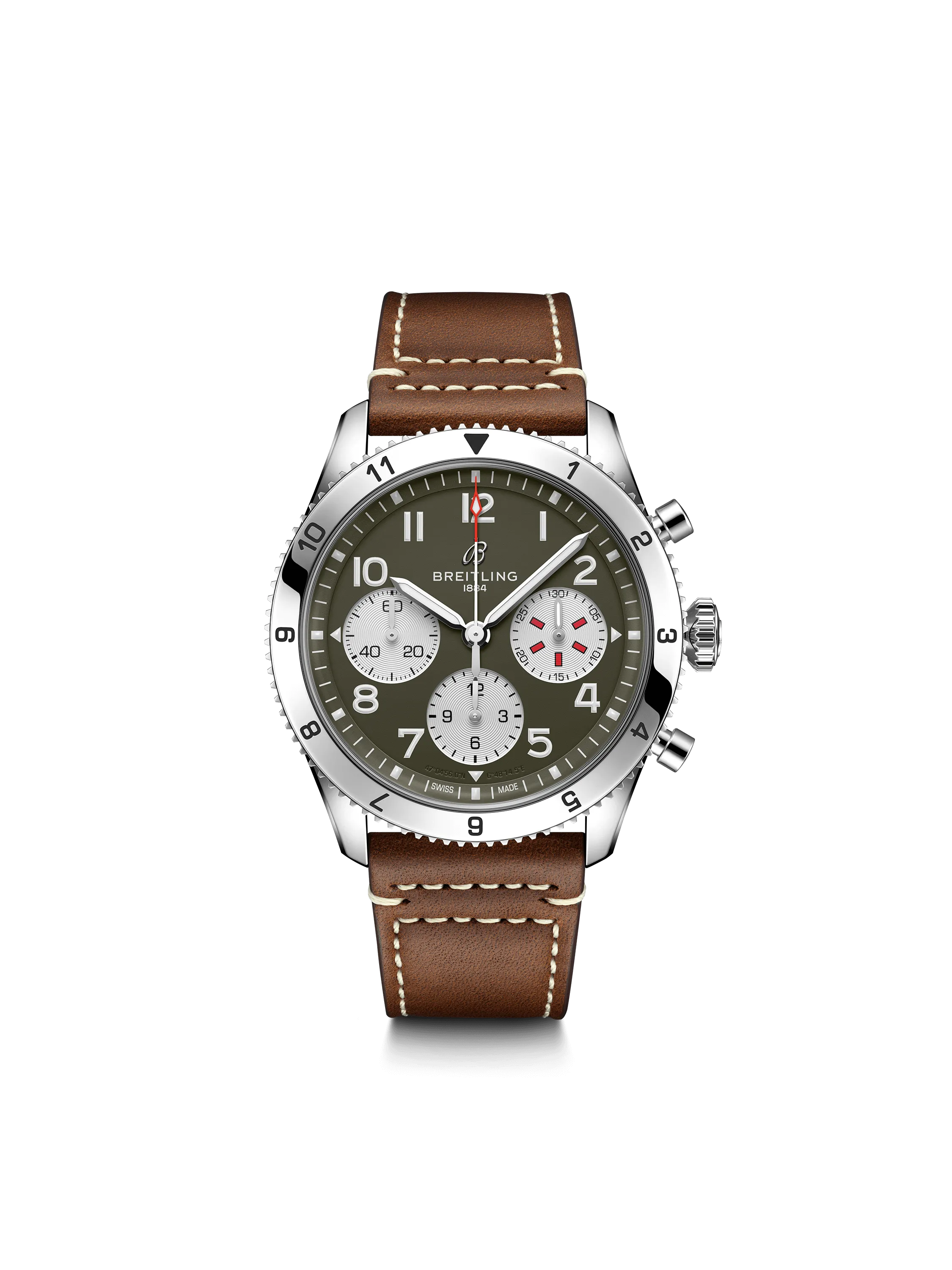 BREITLING Classic AVI Chronograph 42 Curtiss Warhawk A233802A1L1X1