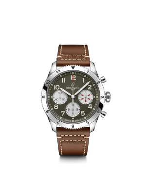 BREITLING Classic AVI Chronograph 42 Curtiss Warhawk A233802A1L1X1