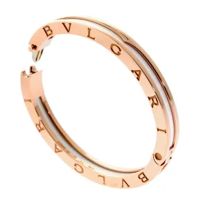 Bulgari B.Zero1 Rose Gold Bangle Bracelet