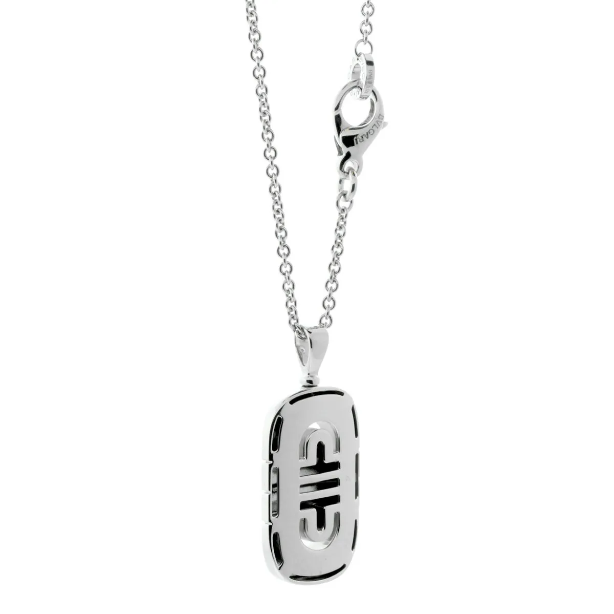Bulgari Parentesi White Gold Necklace
