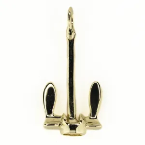 Byers Anchor Pendant in 14K Yellow Gold 10.3 Grams