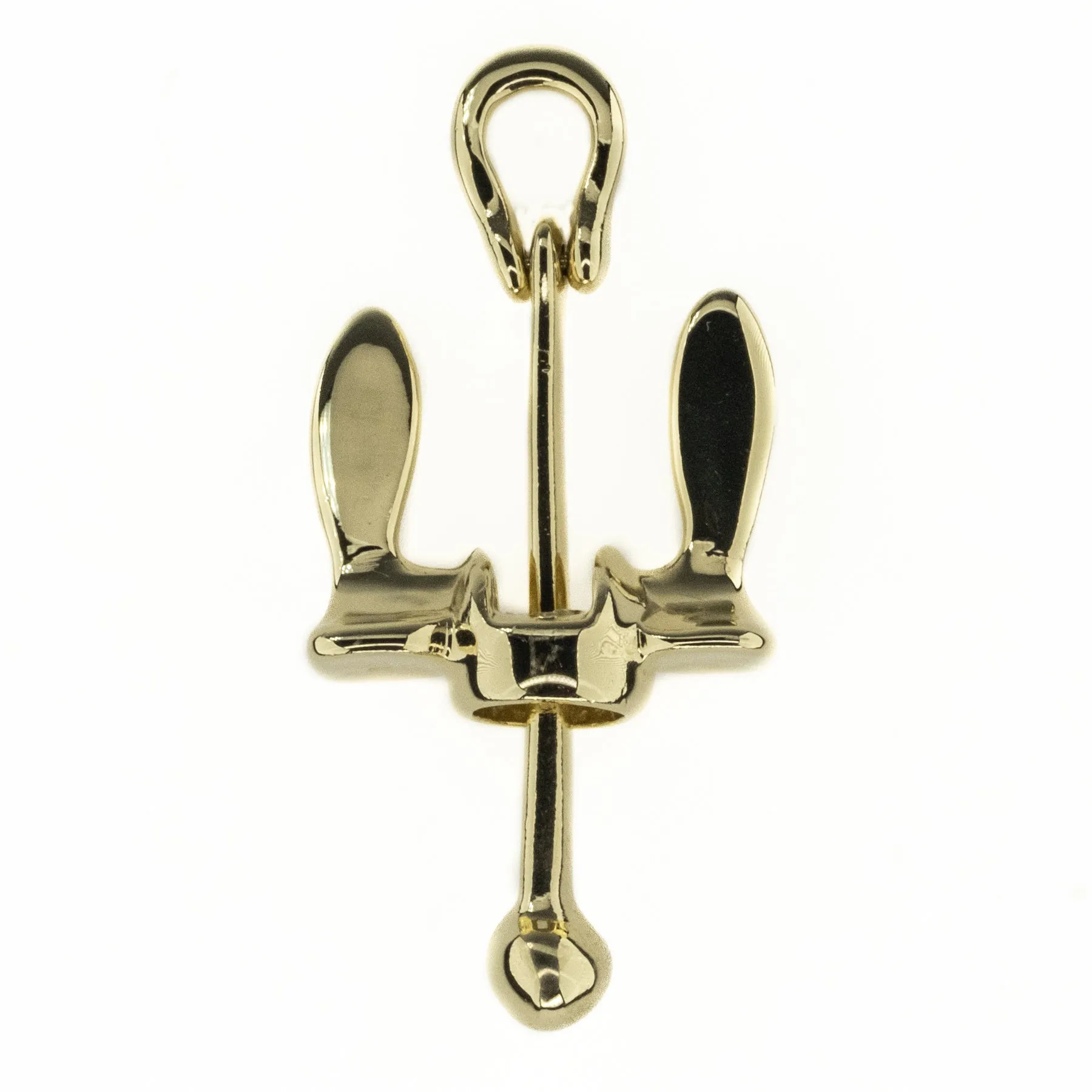 Byers Anchor Pendant in 14K Yellow Gold 10.3 Grams