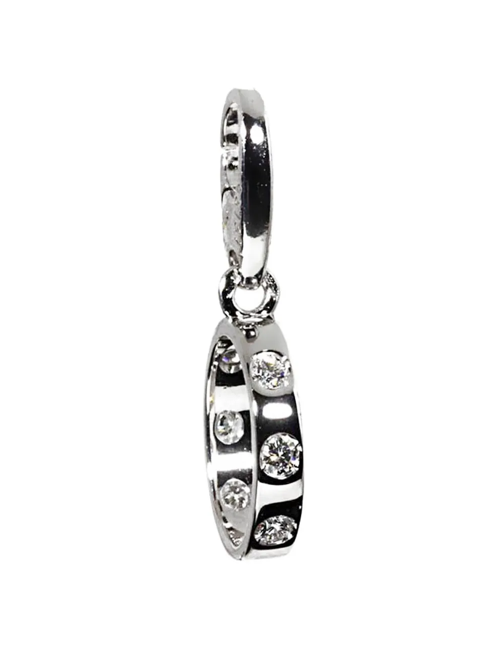 Cartier Love Diamond White Gold Charm Pendant