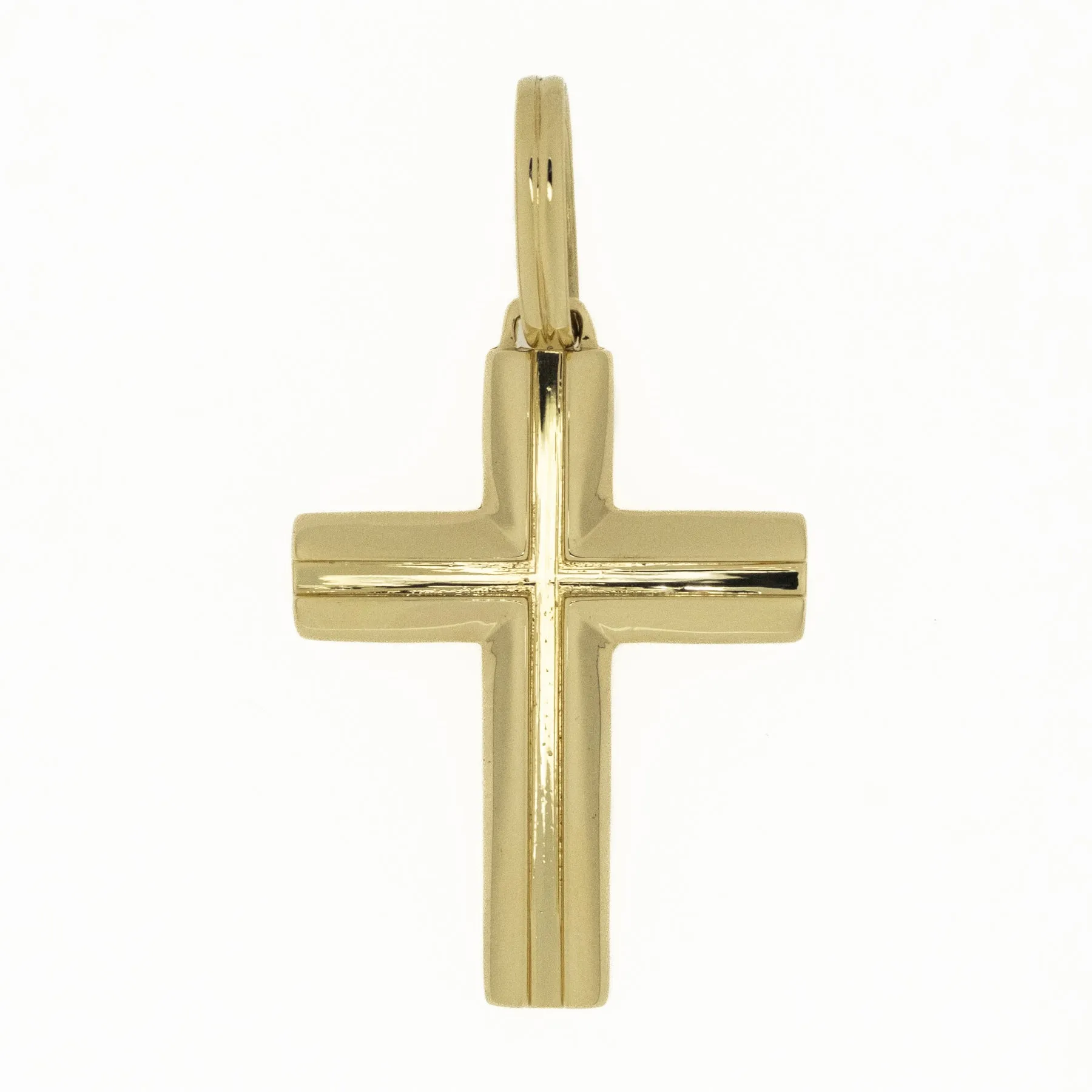 Cross Pendant in 18K Yellow Gold