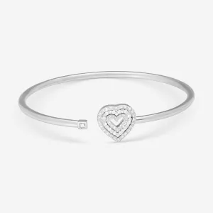 Damiani 18K Whte Gold Diamond Bangle Bracelet 20083248
