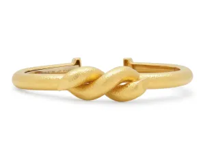 David Webb 'Twisted Nail' Cuff Bracelet in 18K Gold