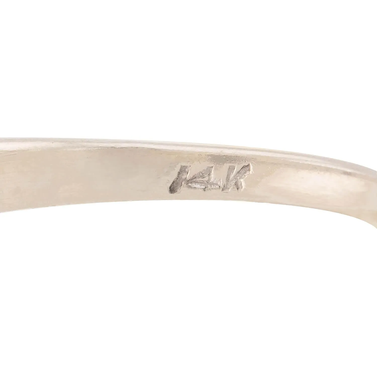 Edwardian 14k Diamond Acorn Motif Ring