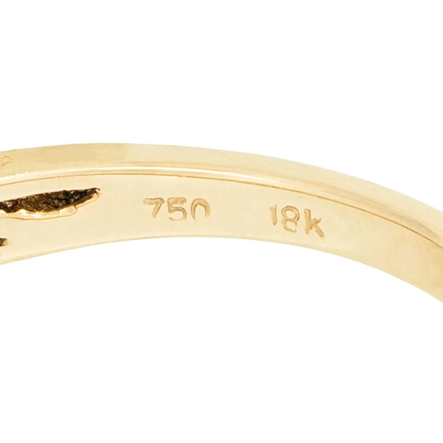 Estate 18k .50ctw Diamond Band