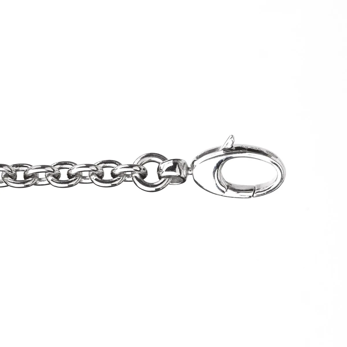 Gucci Horsebit Bamboo Silver Necklace