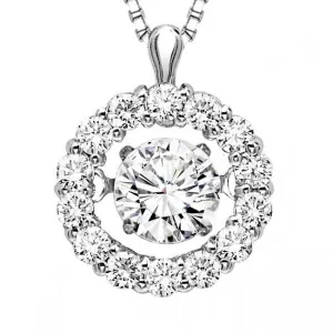Rhythm of Love - 14KT WHITE GOLD RHYTHM OF LOVE PENDANT