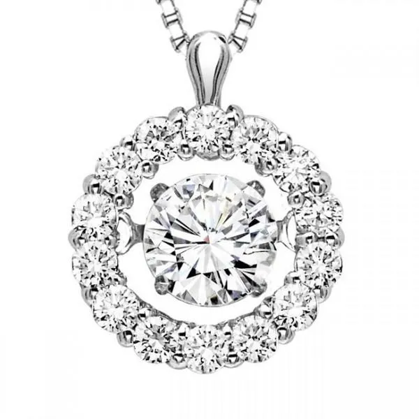 Rhythm of Love - 14KT WHITE GOLD RHYTHM OF LOVE PENDANT