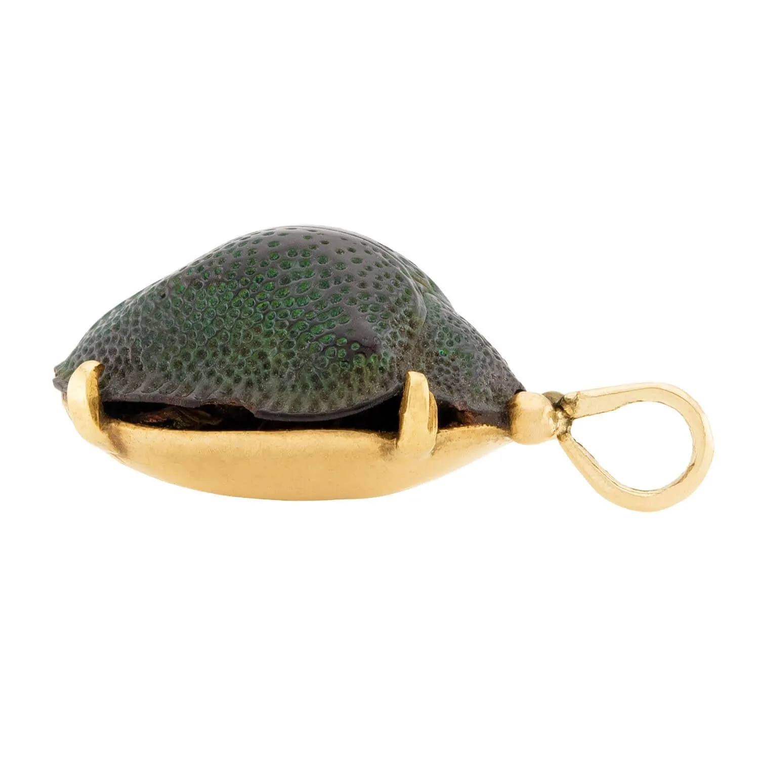 Victorian 14k Beetle Pendant/Charm