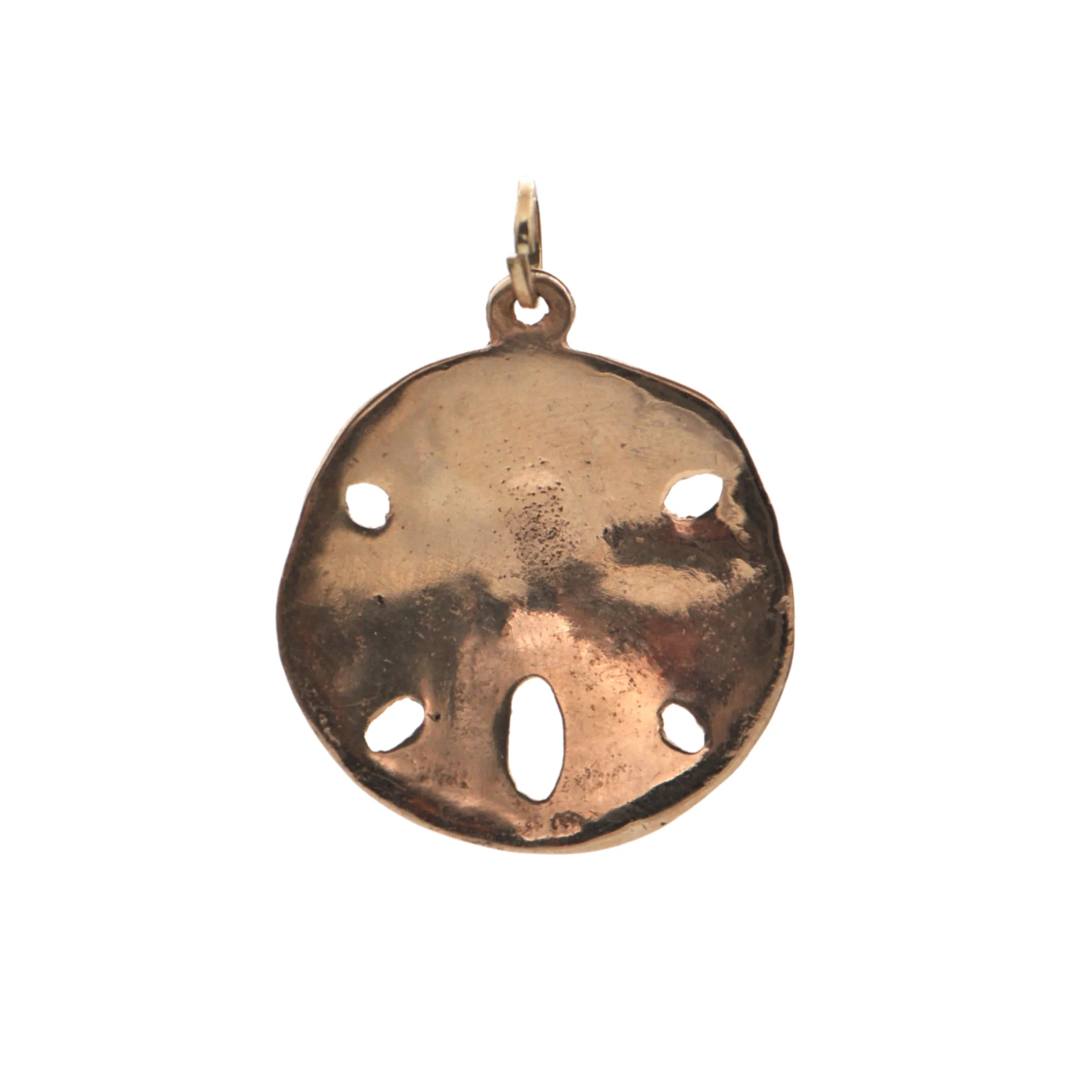 Vintage Gold Sand Dollar Charm/Pendant